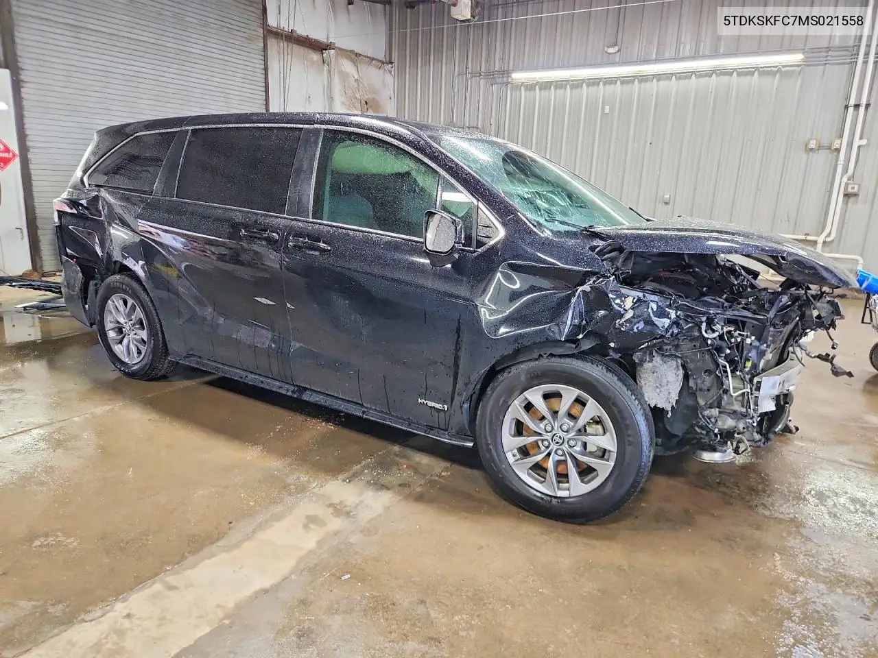 2021 TOYOTA SIENNA VIN 5TDKSKFC7MS021558 — фото 4