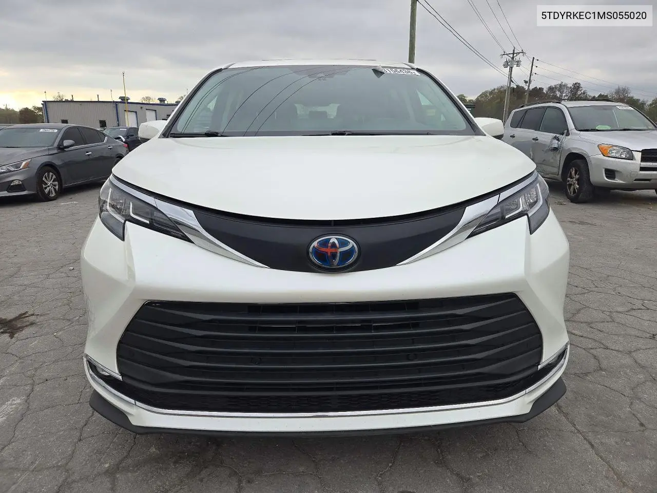2021 TOYOTA SIENNA VIN 5TDYRKEC1MS055020 — фото 5
