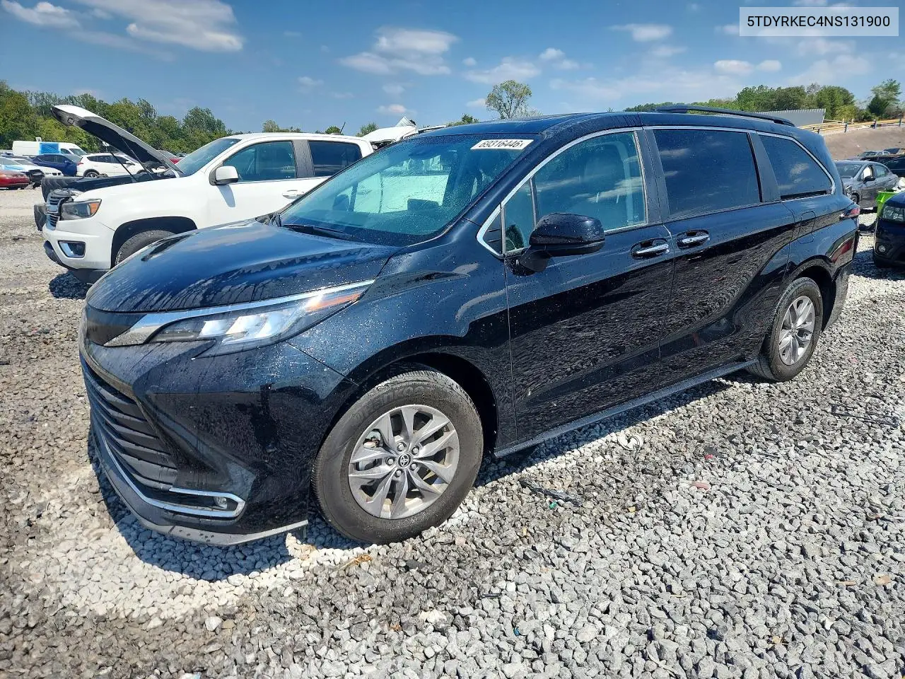 TOYOTA SIENNA 2022, VIN 5TDYRKEC4NS131900