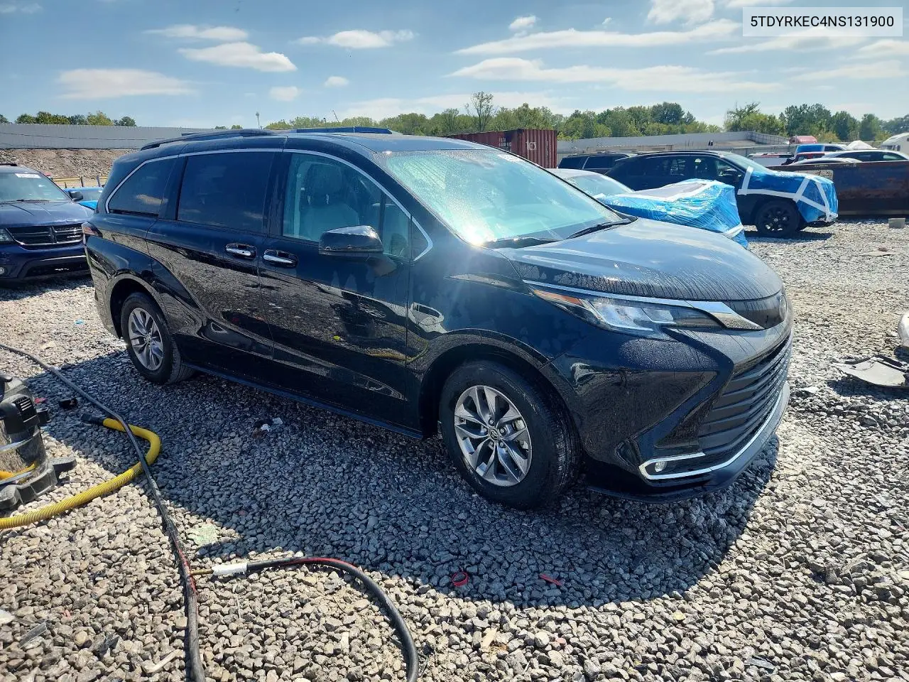 2022 TOYOTA SIENNA VIN 5TDYRKEC4NS131900 — фото 4
