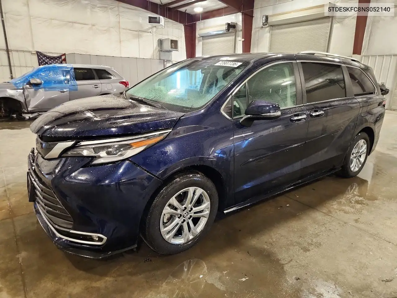 TOYOTA SIENNA 2022, VIN 5TDESKFC8NS052140
