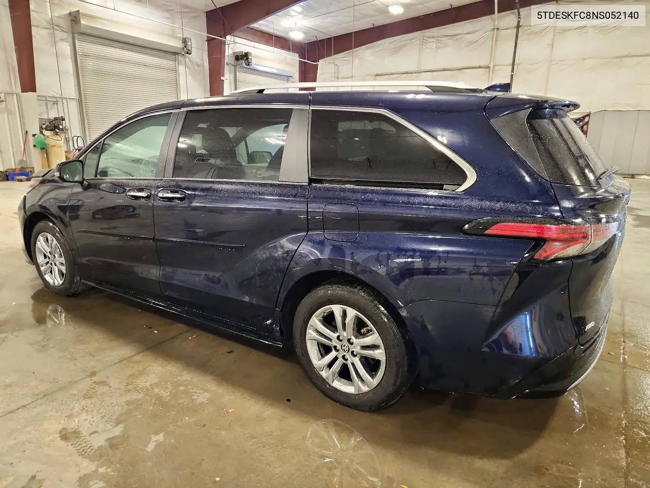 2022 TOYOTA SIENNA VIN 5TDESKFC8NS052140 — фото 2