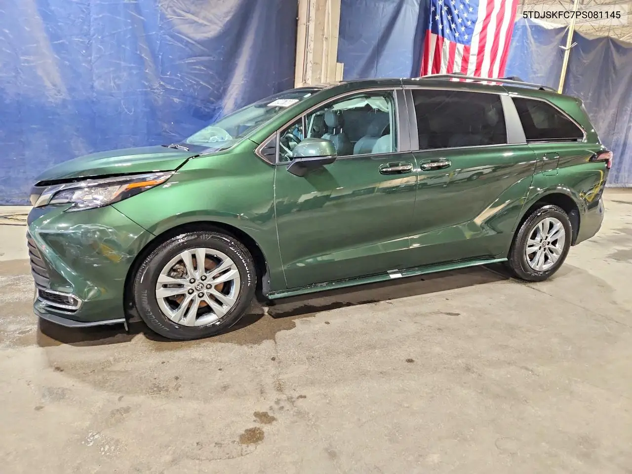 TOYOTA SIENNA 2023, VIN 5TDJSKFC7PS081145