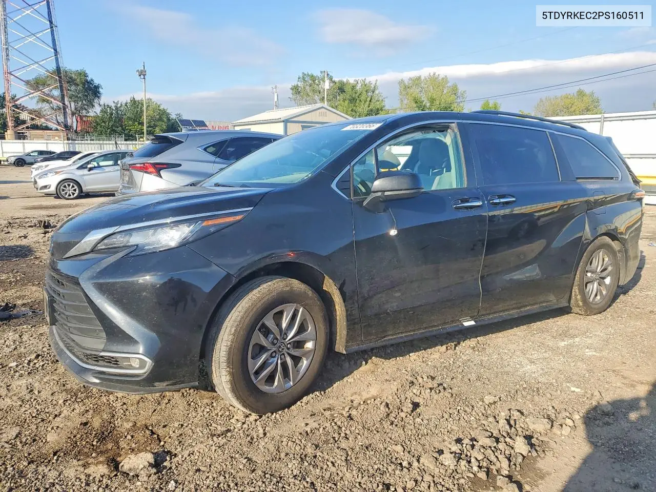 TOYOTA SIENNA 2023, VIN 5TDYRKEC2PS160511