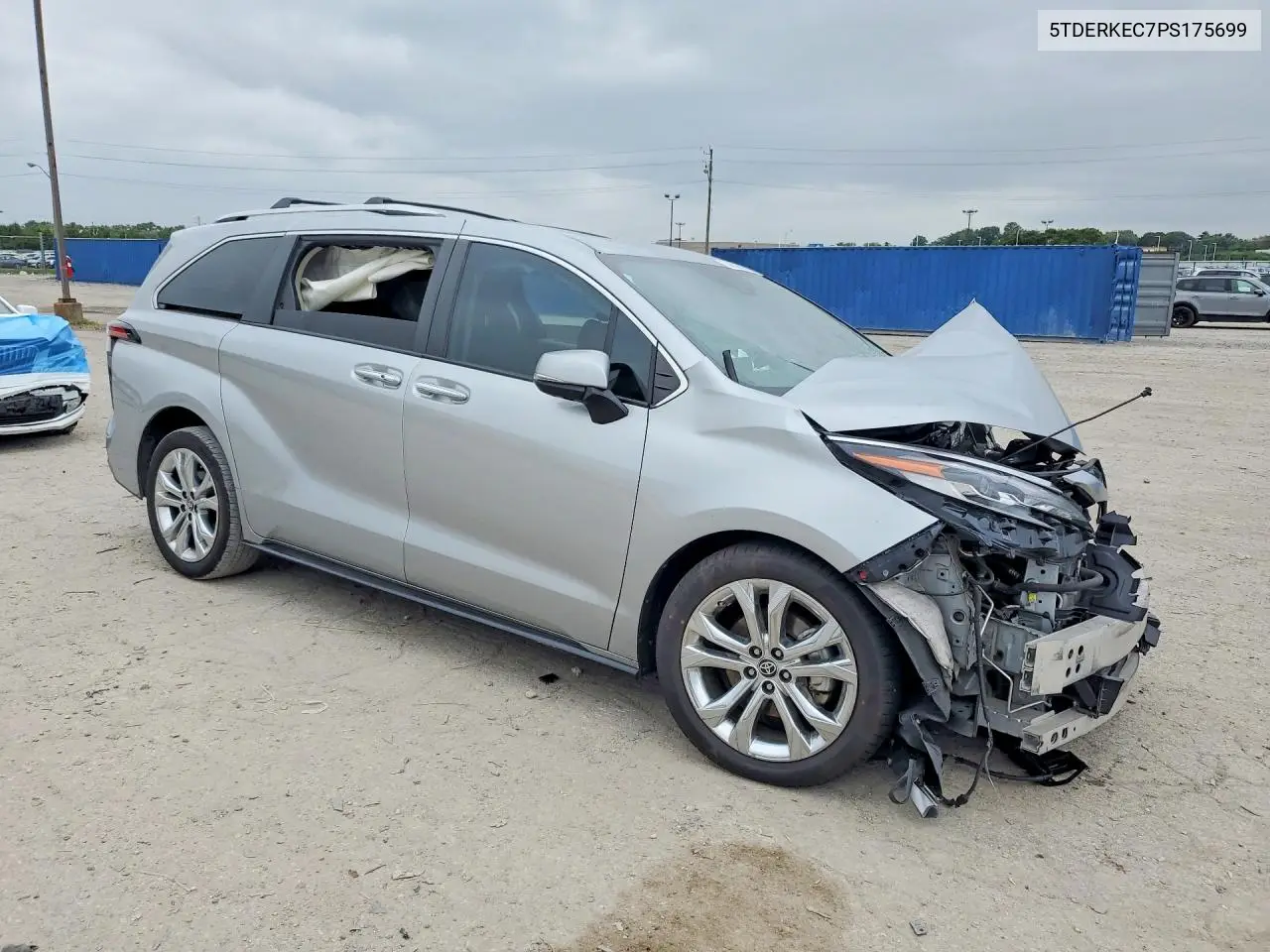 2023 TOYOTA SIENNA VIN 5TDERKEC7PS175699 — фото 4