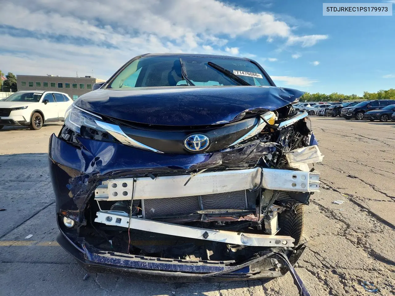 2023 TOYOTA SIENNA VIN 5TDJRKEC1PS179973 — фото 5