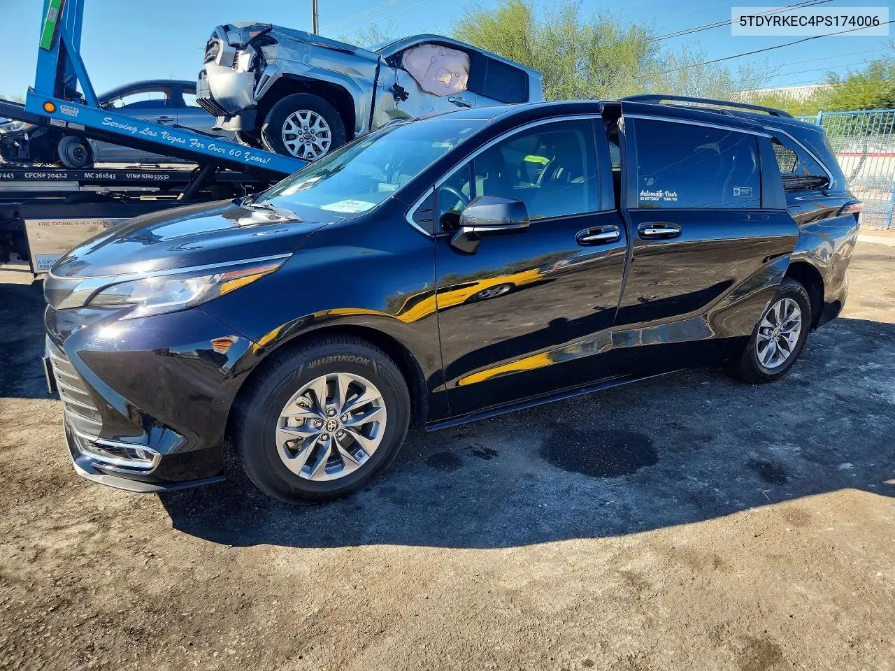 TOYOTA SIENNA 2023, VIN 5TDYRKEC4PS174006