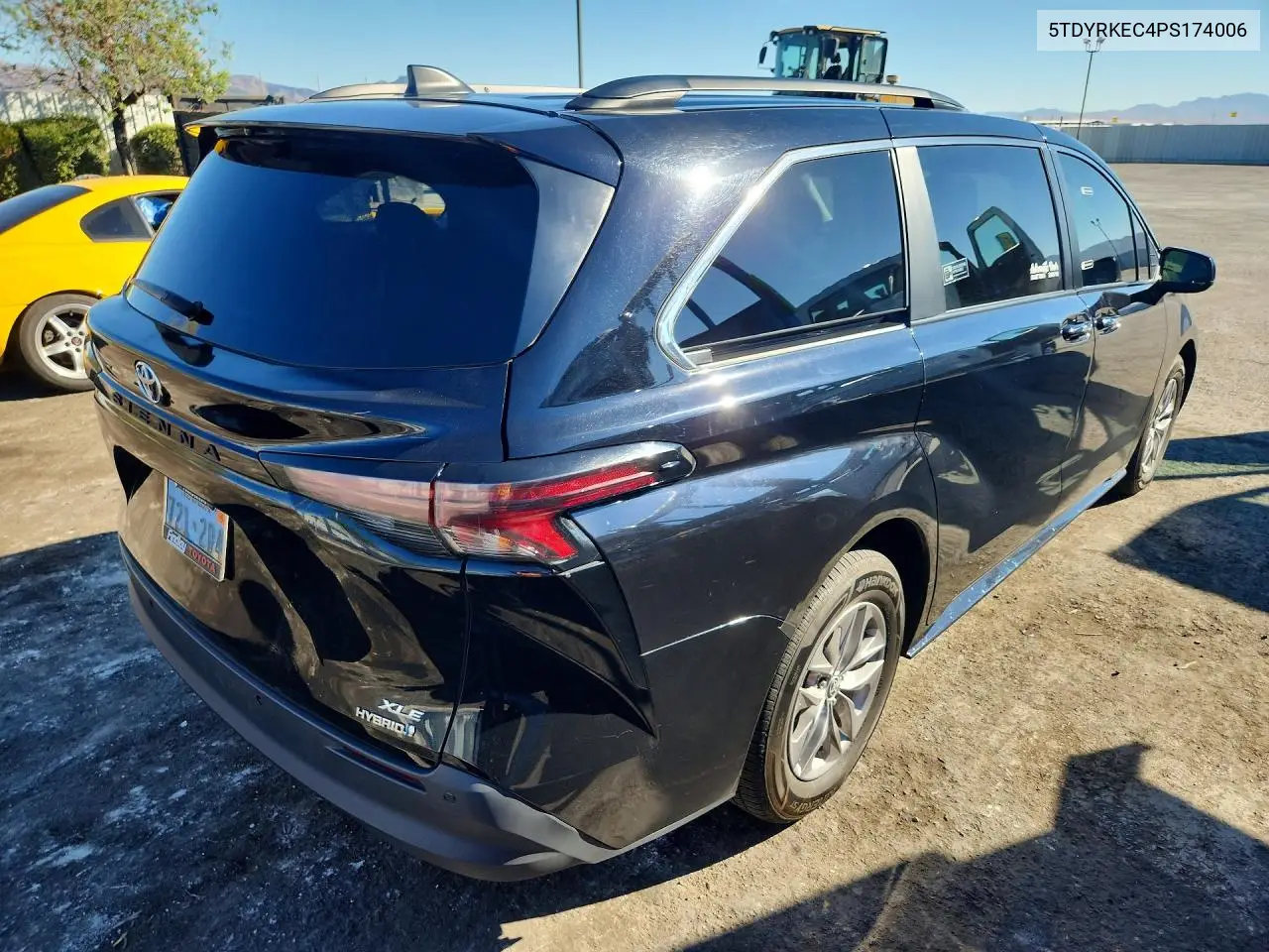 2023 TOYOTA SIENNA VIN 5TDYRKEC4PS174006 — фото 3