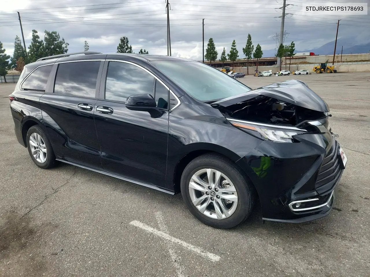 2023 TOYOTA SIENNA VIN 5TDJRKEC1PS178693 — фото 4