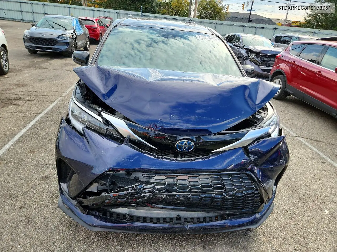 2023 TOYOTA SIENNA VIN 5TDXRKEC8PS178751 — фото 5