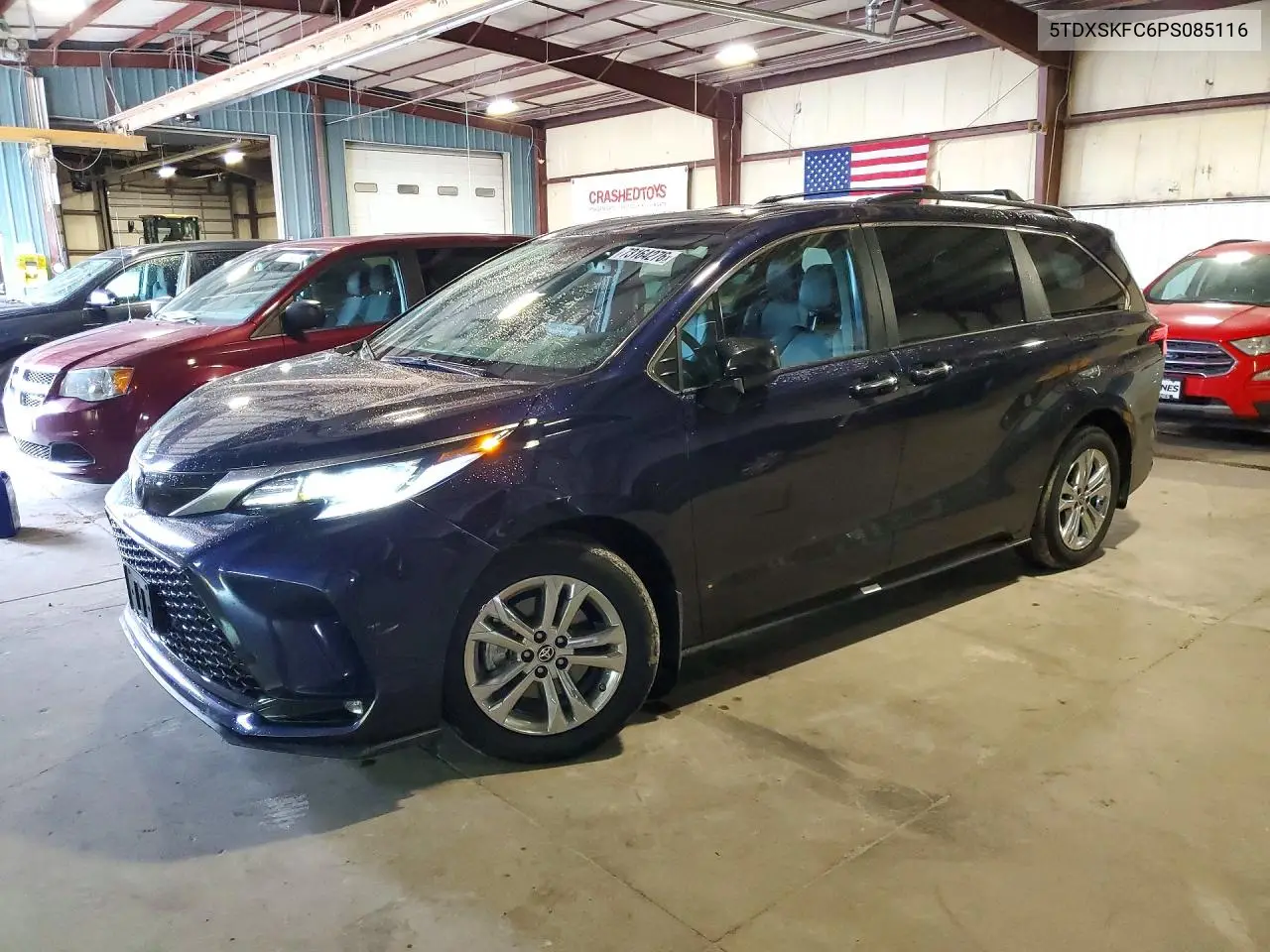 TOYOTA SIENNA 2023, VIN 5TDXSKFC6PS085116