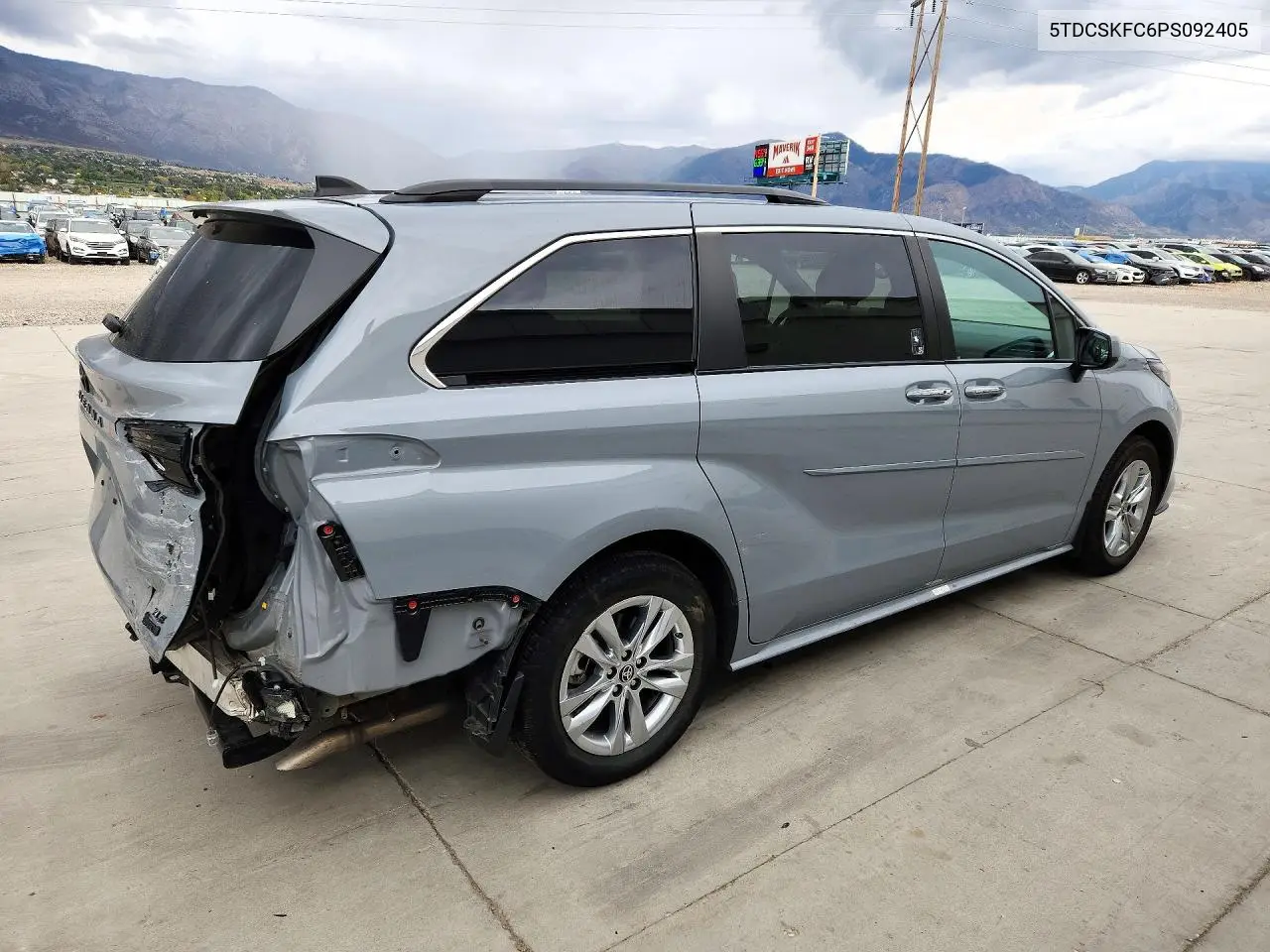 2023 TOYOTA SIENNA VIN 5TDCSKFC6PS092405 — фото 3
