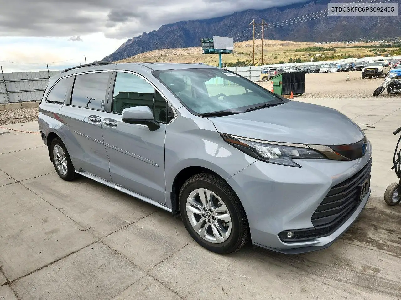 2023 TOYOTA SIENNA VIN 5TDCSKFC6PS092405 — фото 4