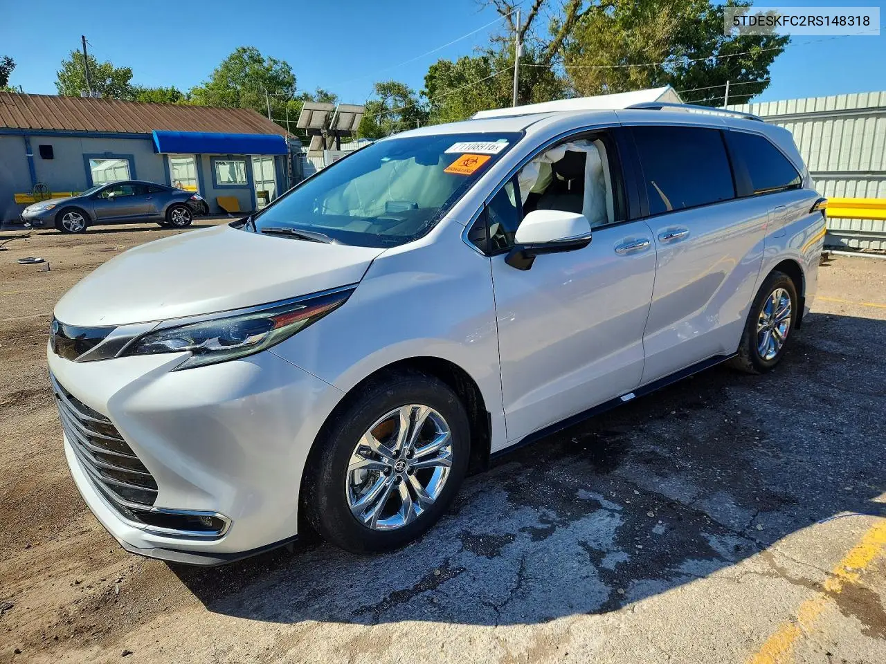 TOYOTA SIENNA 2024, VIN 5TDESKFC2RS148318
