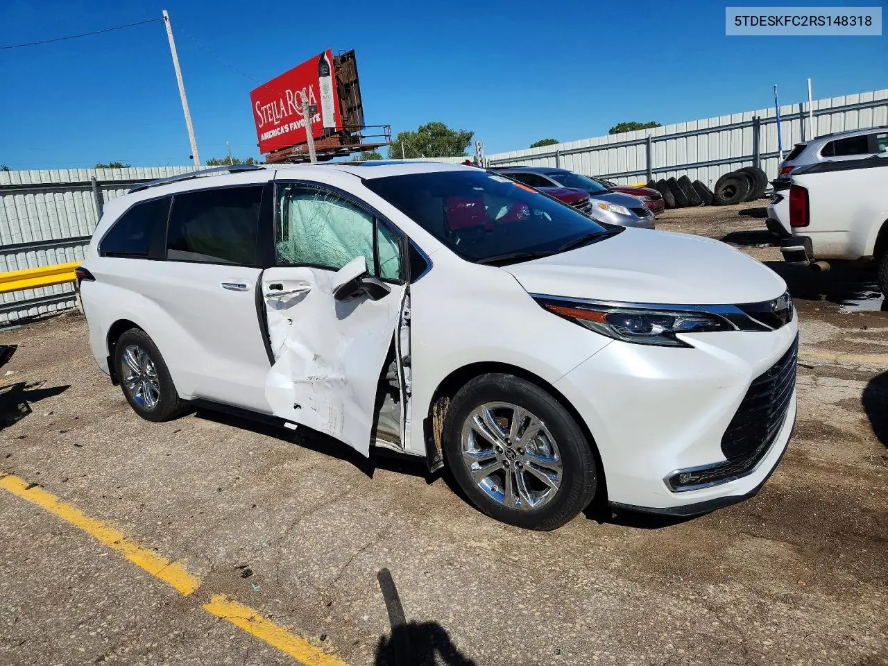 2024 TOYOTA SIENNA VIN 5TDESKFC2RS148318 — фото 4