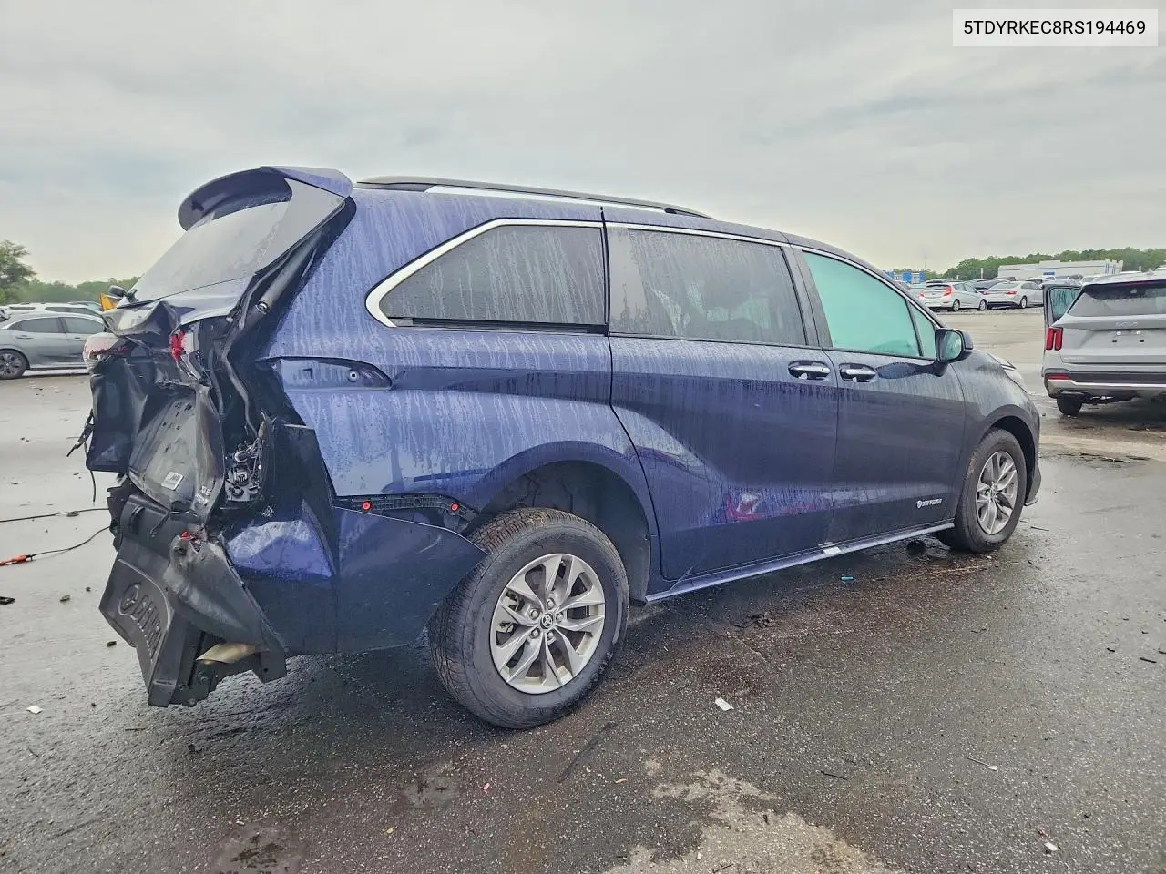 2024 TOYOTA SIENNA VIN 5TDYRKEC8RS194469 — фото 3