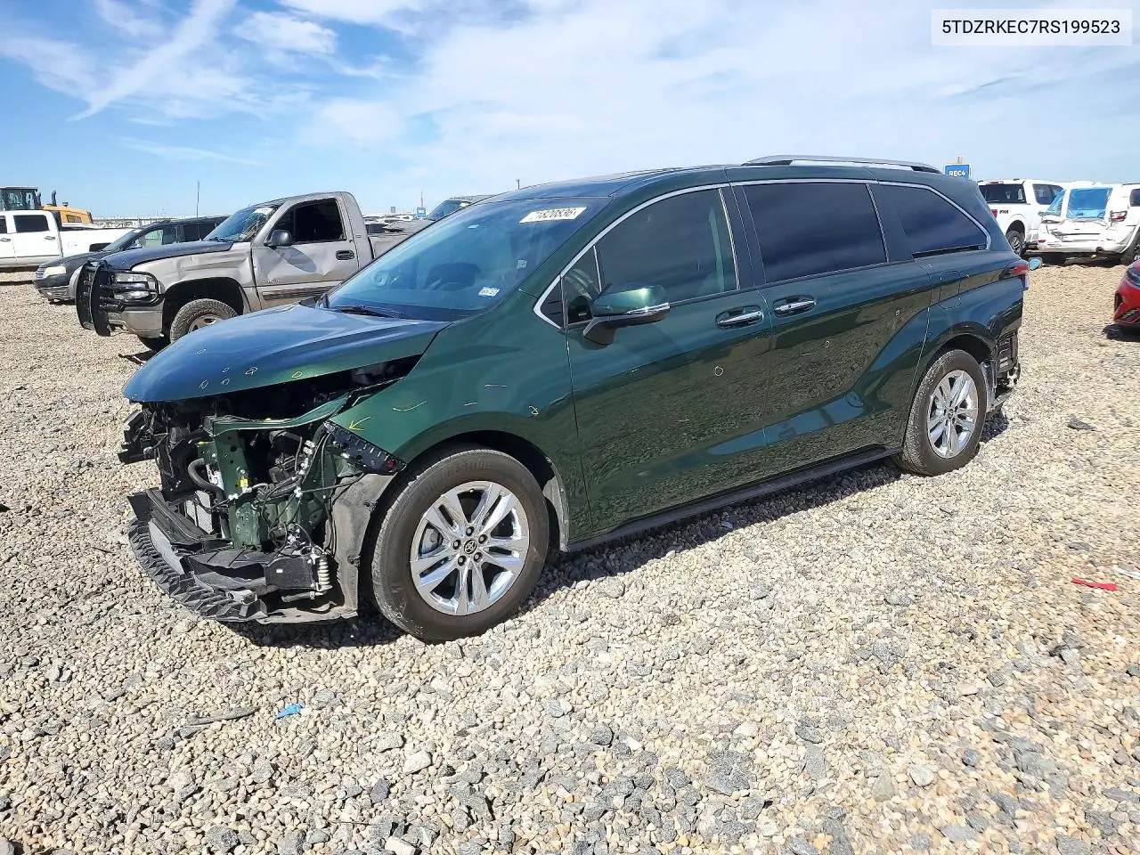 TOYOTA SIENNA 2024, VIN 5TDZRKEC7RS199523