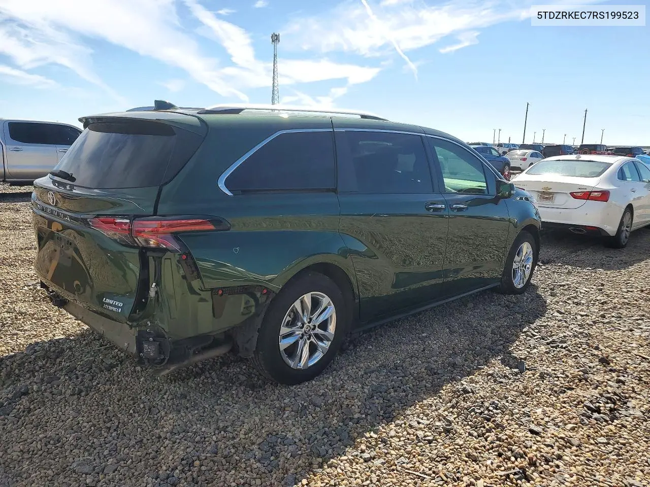 2024 TOYOTA SIENNA VIN 5TDZRKEC7RS199523 — фото 3