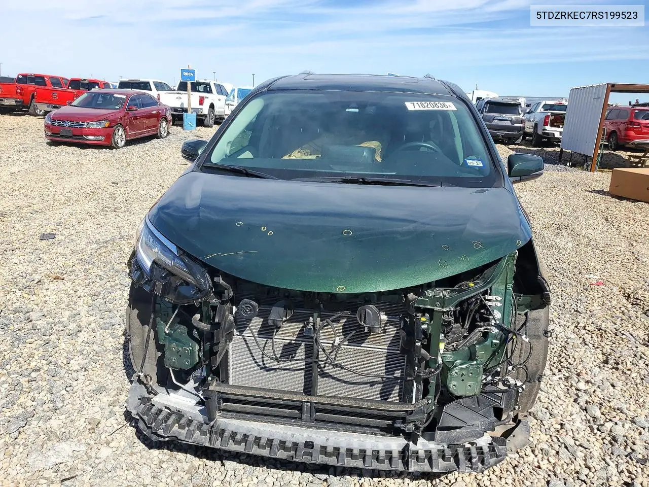 2024 TOYOTA SIENNA VIN 5TDZRKEC7RS199523 — фото 5