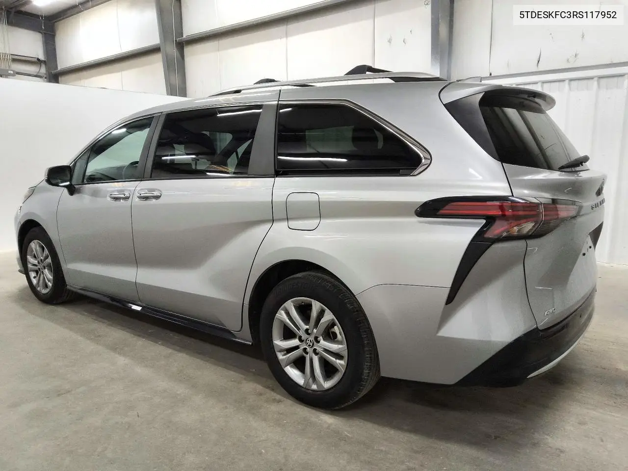 2024 TOYOTA SIENNA VIN 5TDESKFC3RS117952 — фото 2
