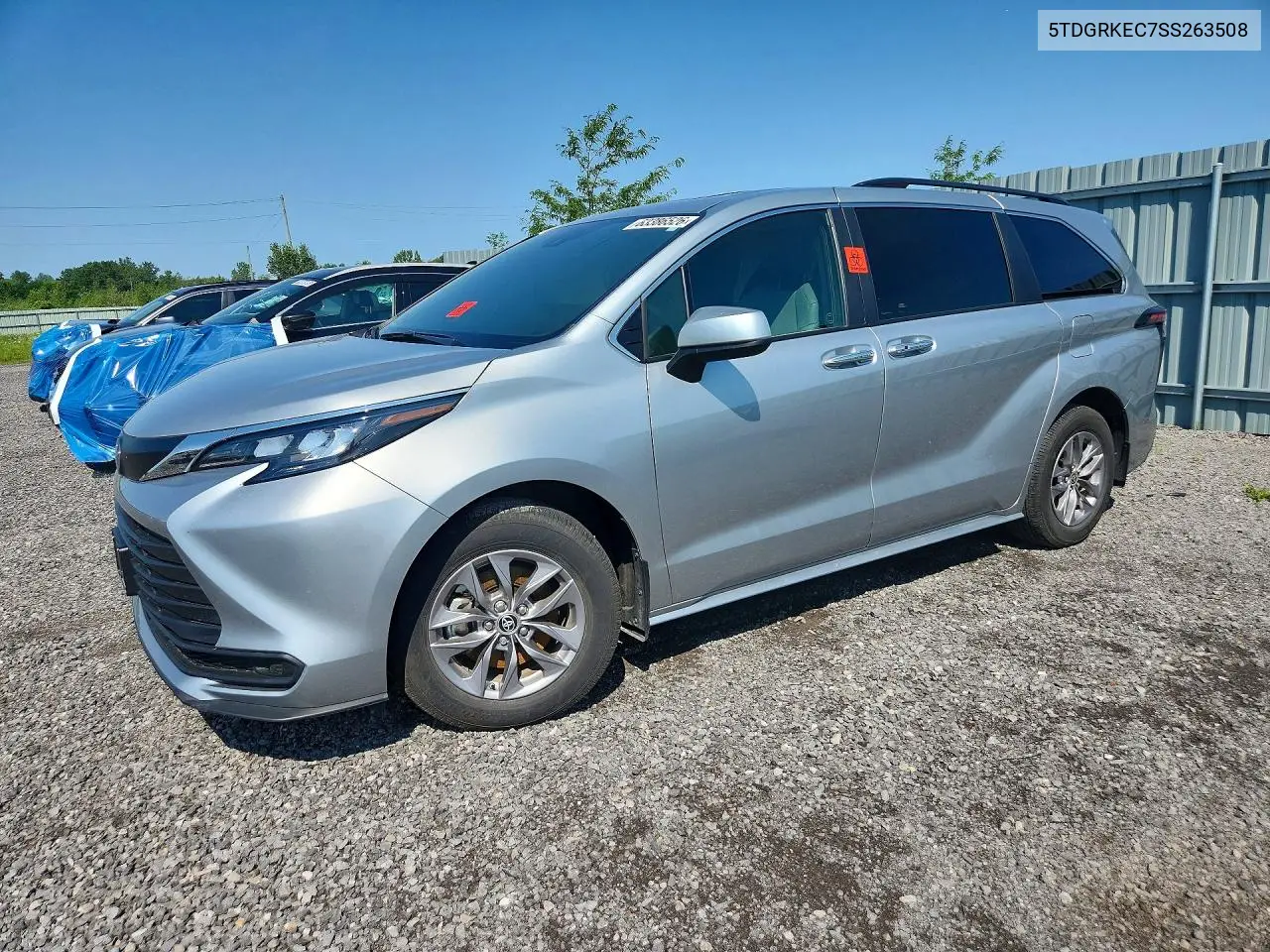 TOYOTA SIENNA 2025, VIN 5TDGRKEC7SS263508