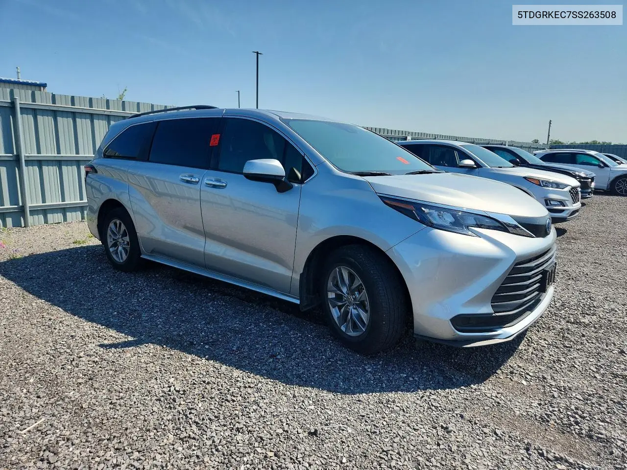 2025 TOYOTA SIENNA VIN 5TDGRKEC7SS263508 — фото 4