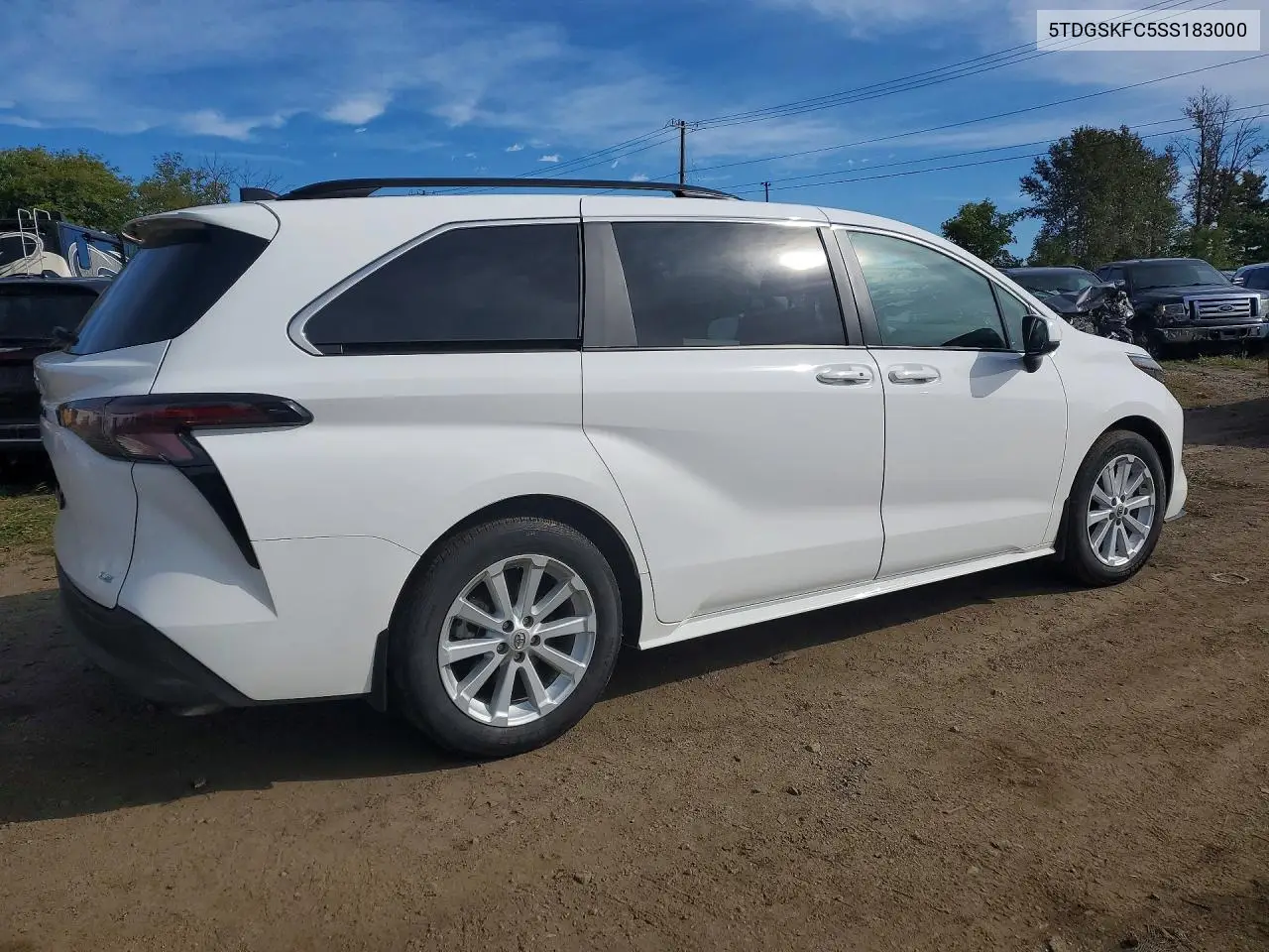 2025 TOYOTA SIENNA VIN 5TDGSKFC5SS183000 — фото 3