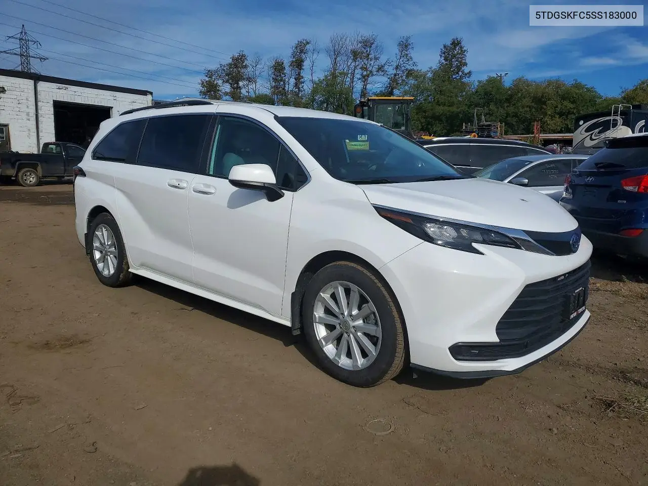 2025 TOYOTA SIENNA VIN 5TDGSKFC5SS183000 — фото 4