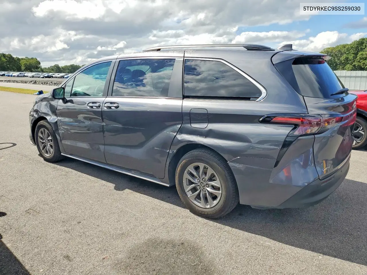 2025 TOYOTA SIENNA VIN 5TDYRKEC9SS259030 — фото 2