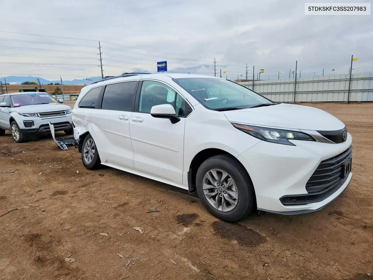 2025 TOYOTA SIENNA VIN 5TDKSKFC3SS207983 — фото 4
