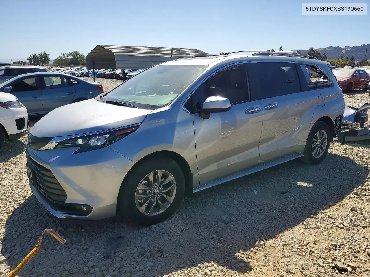 TOYOTA SIENNA 2025, VIN 5TDYSKFCXSS190660