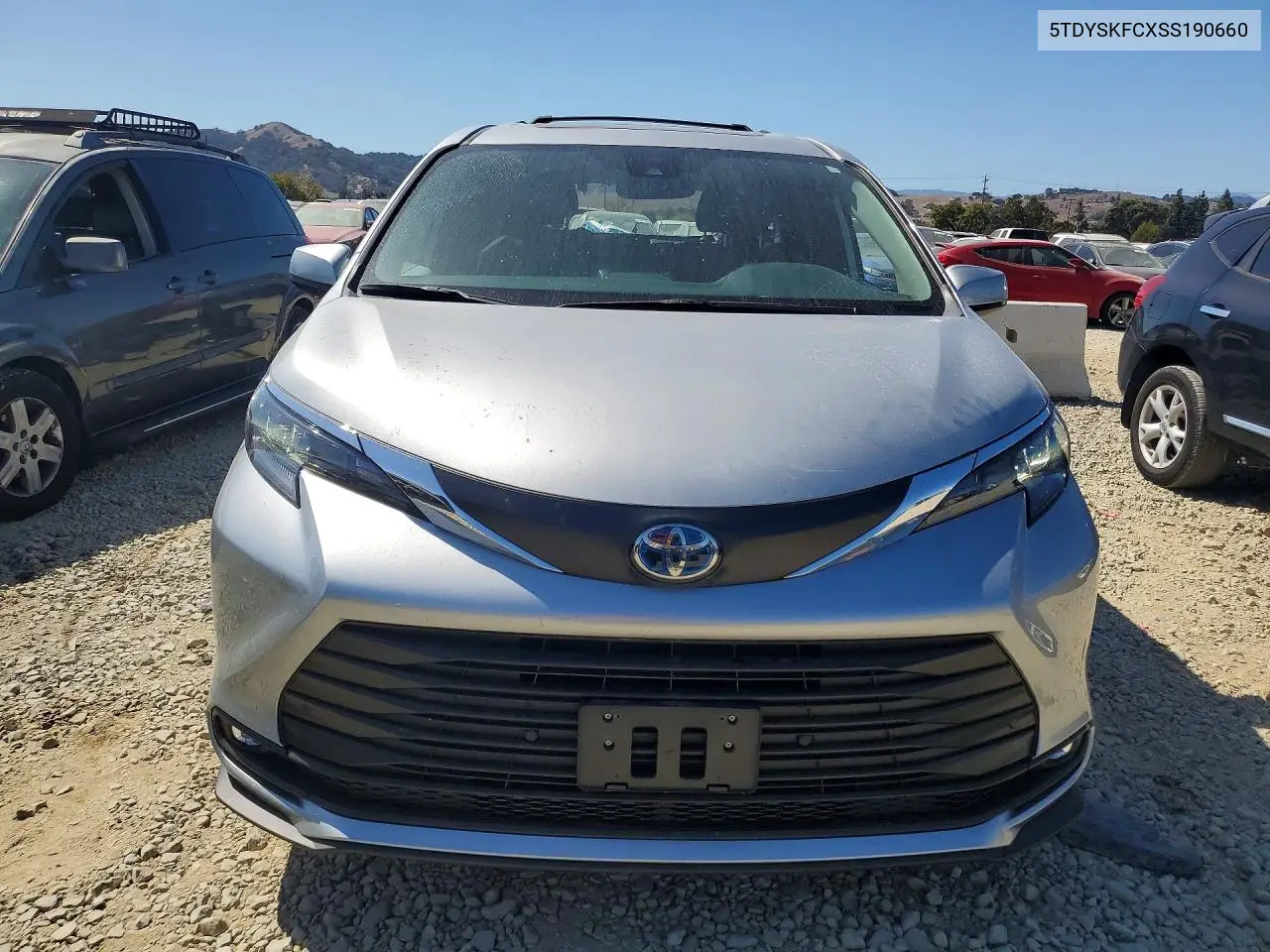 2025 TOYOTA SIENNA VIN 5TDYSKFCXSS190660 — фото 5
