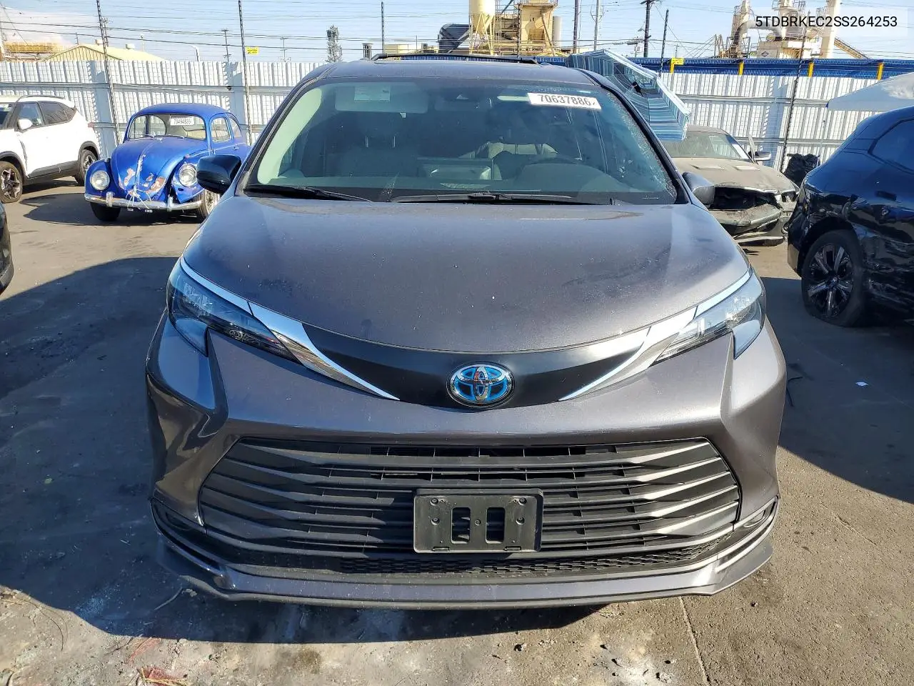 2025 TOYOTA SIENNA VIN 5TDBRKEC2SS264253 — фото 5