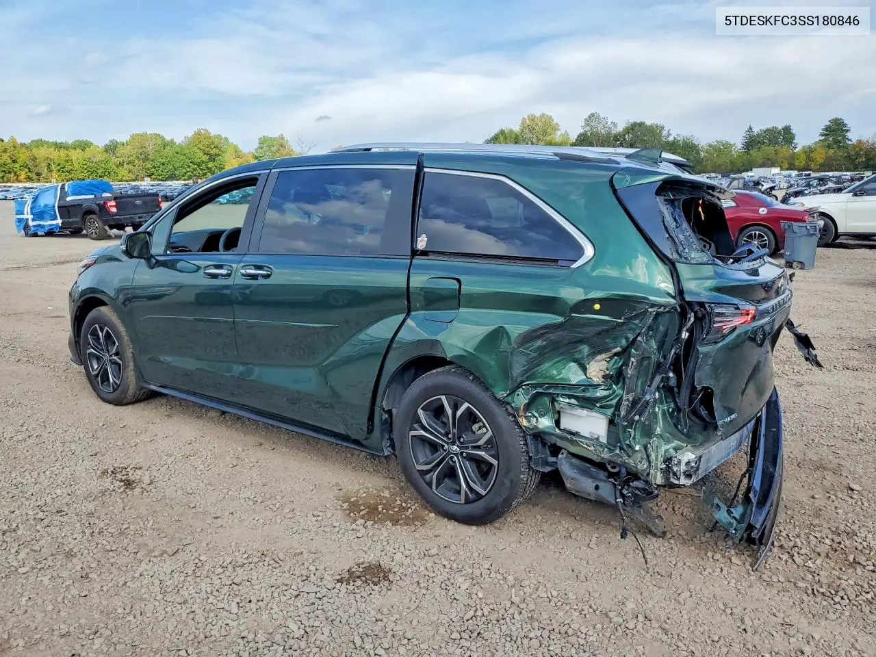 2025 TOYOTA SIENNA VIN 5TDESKFC3SS180846 — фото 2