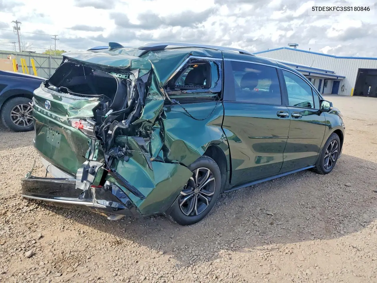 2025 TOYOTA SIENNA VIN 5TDESKFC3SS180846 — фото 3