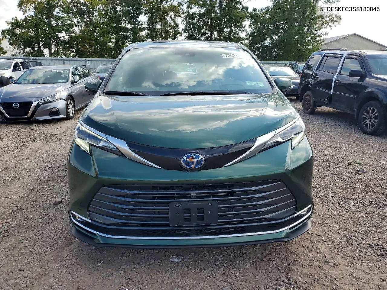 2025 TOYOTA SIENNA VIN 5TDESKFC3SS180846 — фото 5