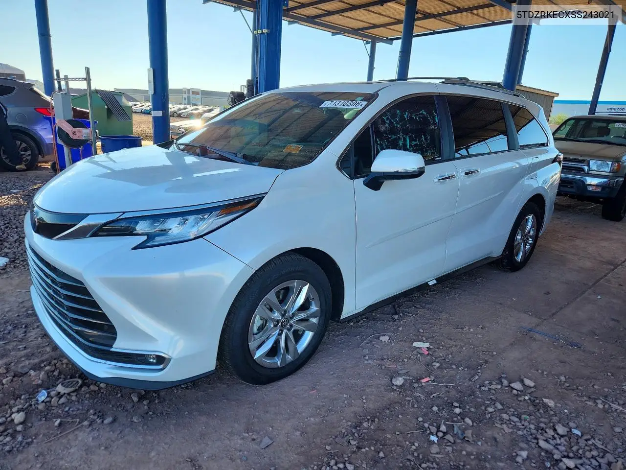 TOYOTA SIENNA 2025, VIN 5TDZRKECXSS243021