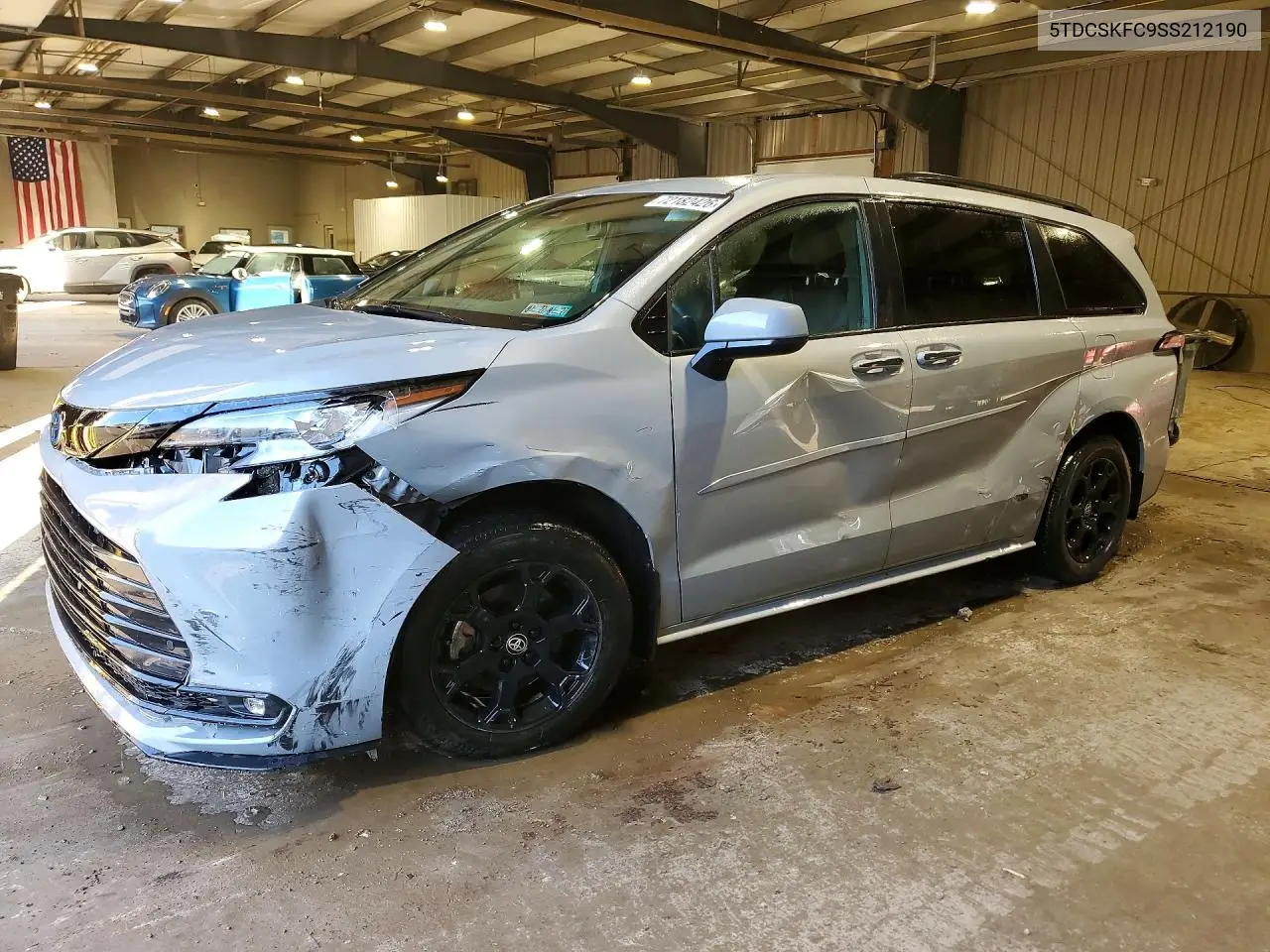 TOYOTA SIENNA 2025, VIN 5TDCSKFC9SS212190