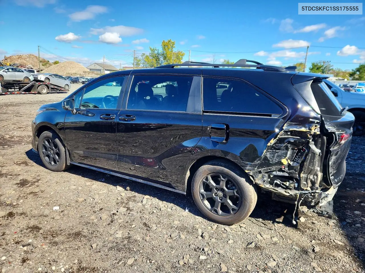2025 TOYOTA SIENNA VIN 5TDCSKFC1SS175555 — фото 2