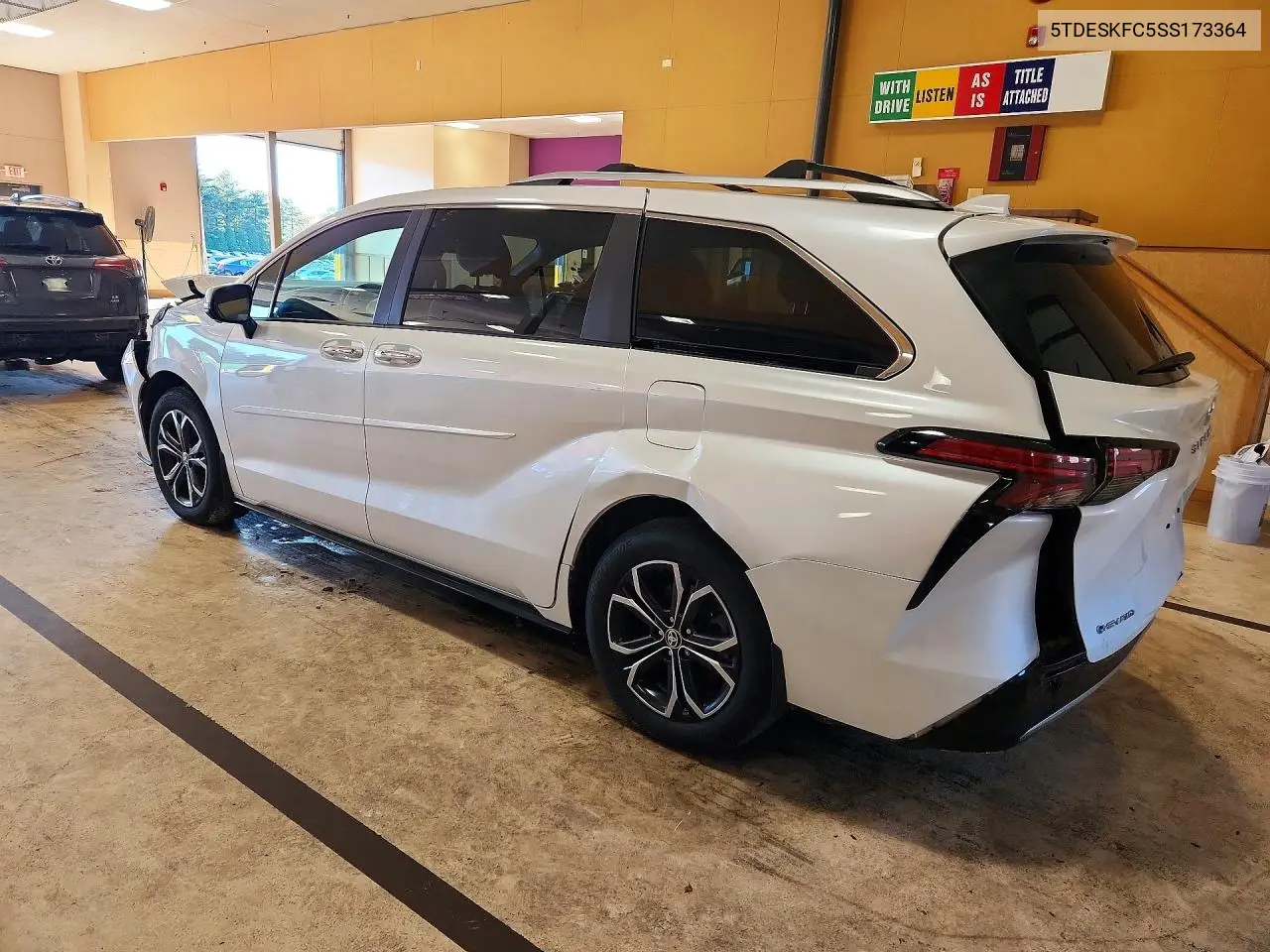 2025 TOYOTA SIENNA VIN 5TDESKFC5SS173364 — фото 2