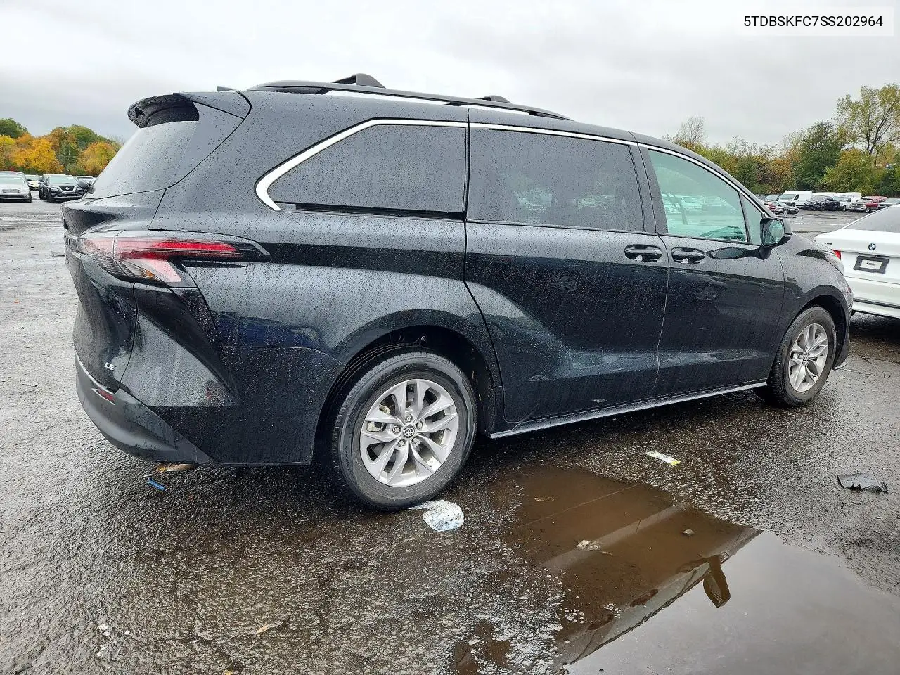 2025 TOYOTA SIENNA VIN 5TDBSKFC7SS202964 — фото 3
