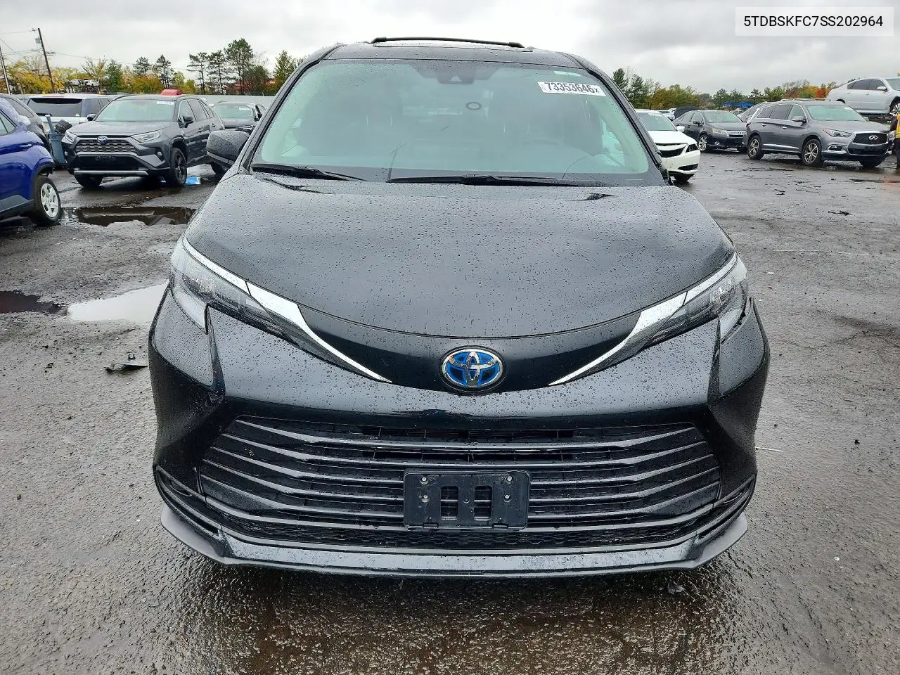 2025 TOYOTA SIENNA VIN 5TDBSKFC7SS202964 — фото 5