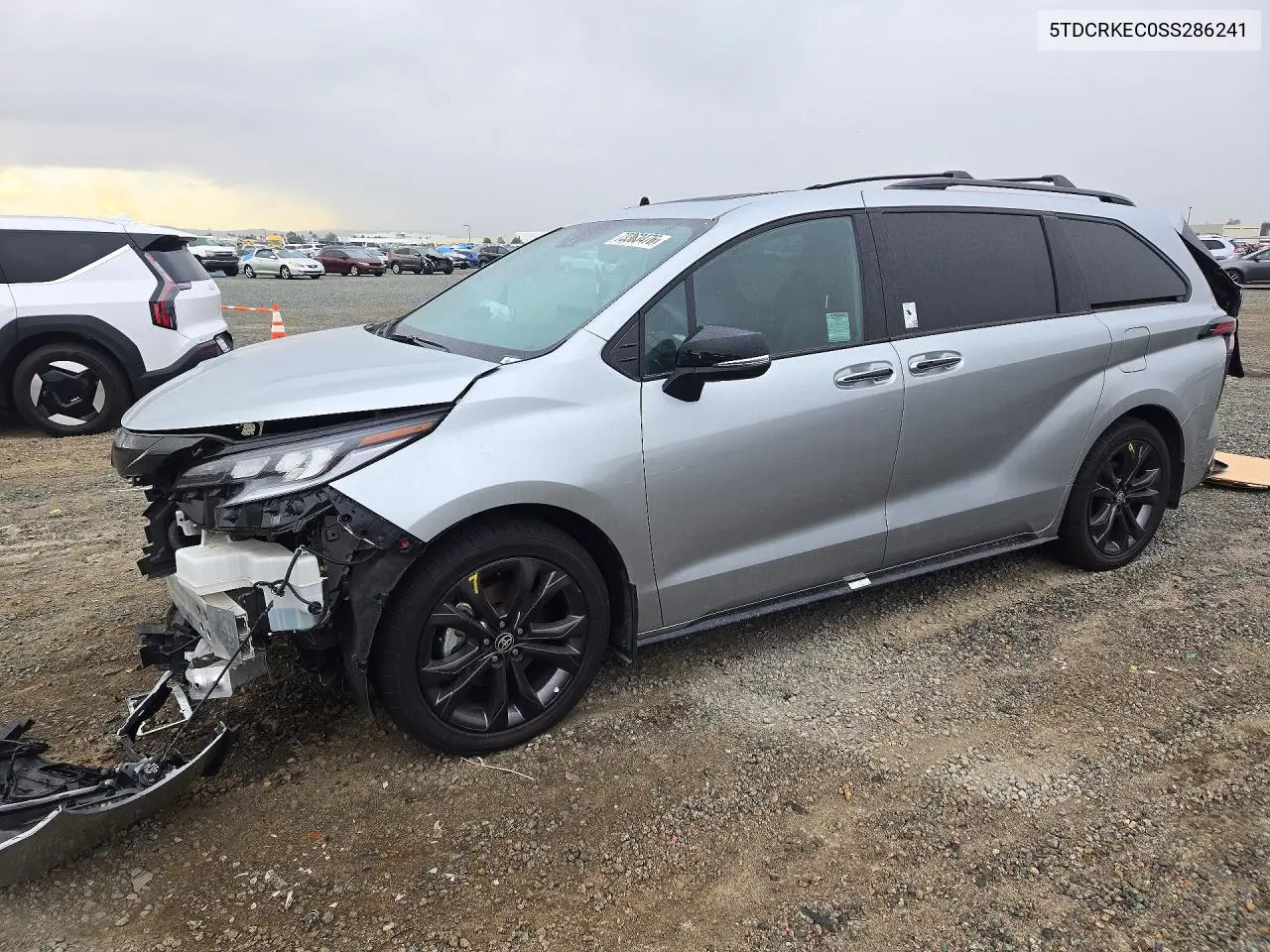 TOYOTA SIENNA 2025, VIN 5TDCRKEC0SS286241