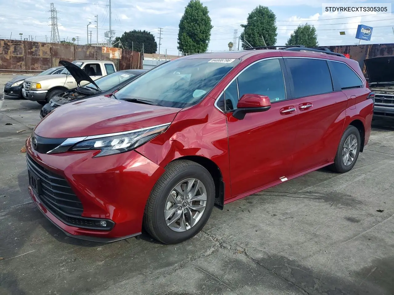 TOYOTA SIENNA 2026, VIN 5TDYRKECXTS305305