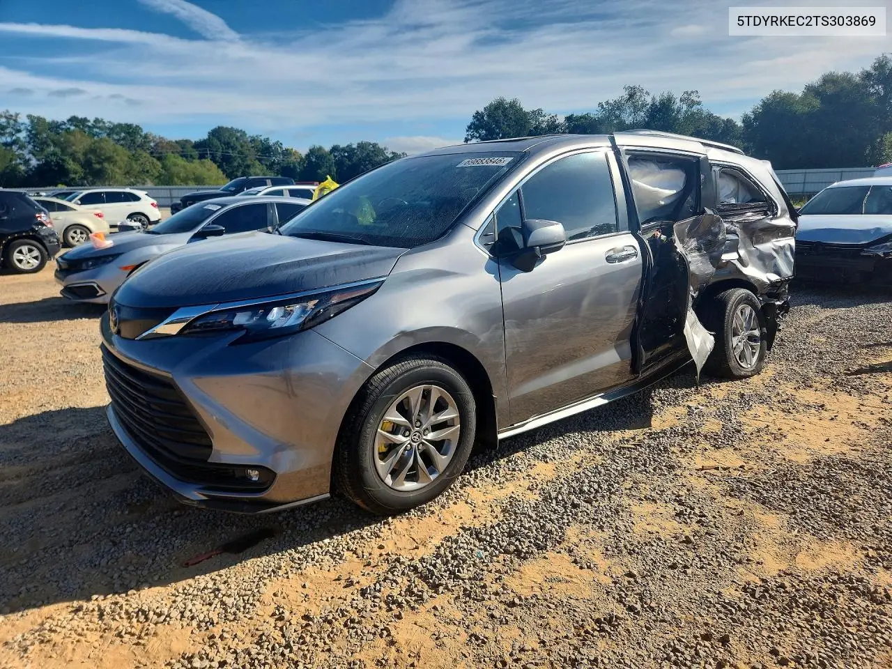 TOYOTA SIENNA 2026, VIN 5TDYRKEC2TS303869