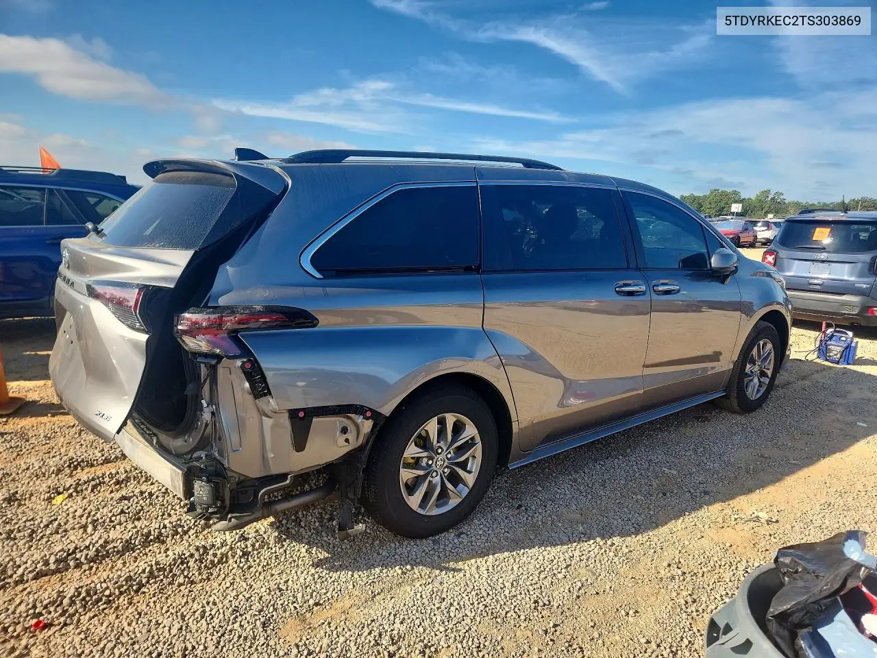 2026 TOYOTA SIENNA VIN 5TDYRKEC2TS303869 — фото 3