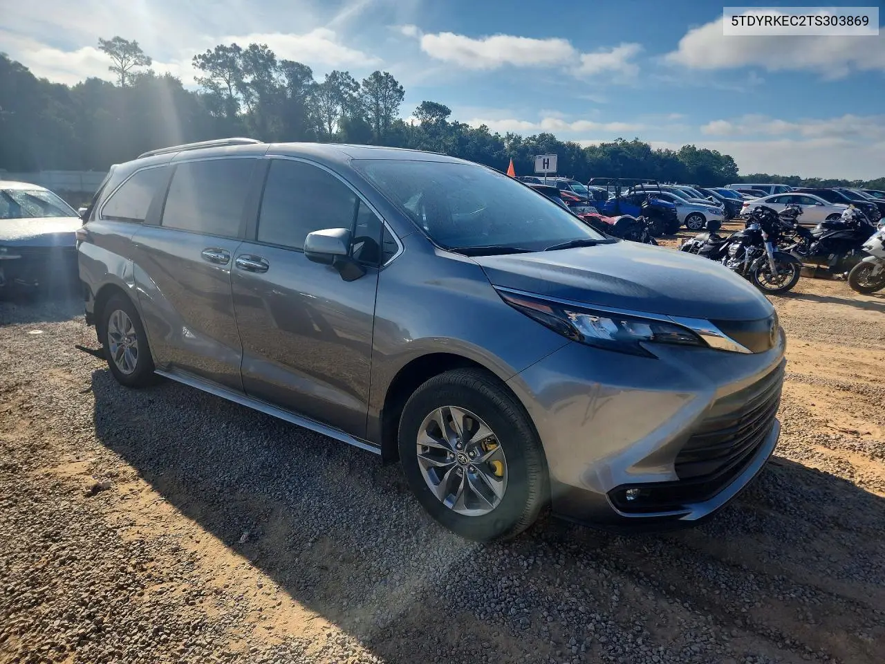 2026 TOYOTA SIENNA VIN 5TDYRKEC2TS303869 — фото 4