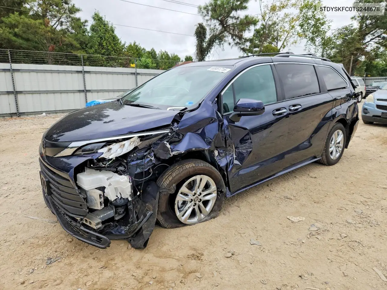 TOYOTA SIENNA 2026, VIN 5TDYSKFC0TS248678