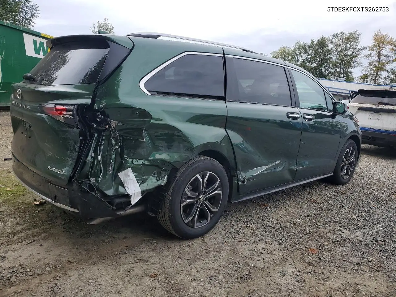 2026 TOYOTA SIENNA VIN 5TDESKFCXTS262753 — фото 3