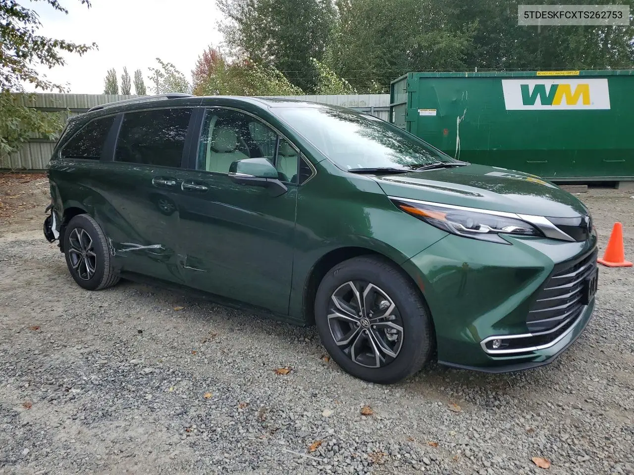 2026 TOYOTA SIENNA VIN 5TDESKFCXTS262753 — фото 4